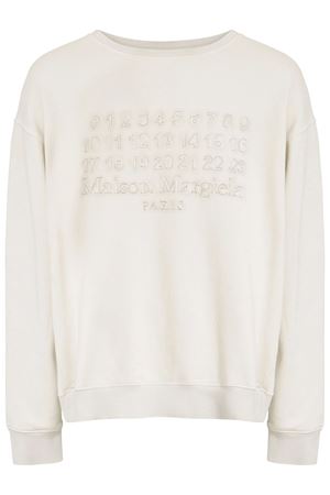 White cotton sweatshirt MAISON MARGIELA | S50GU0230M25017103